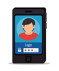 security system technology icon vector illustration eps 10