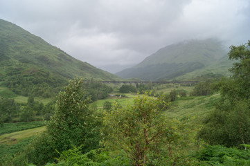 View of the Glenfinnan viacduct