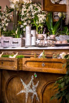 Christmas florist shop