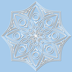 Vector decorative element mandala.