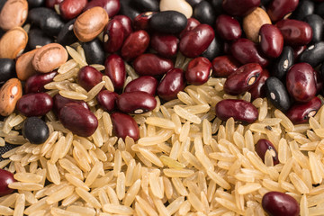 Rice and Kidney beans
