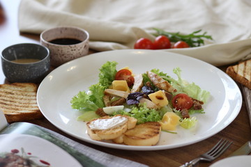 Healthy Chicken Caesar Salad