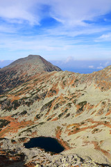 Alpine landscape in Natural Park Retezat, Romania