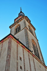 Andlau - chiesa di Saint-Pierre-et-Saint-Paul, France, Alsazia