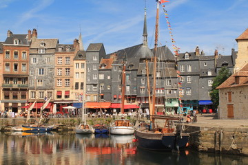 Vieux bassin d'Honfleur, France