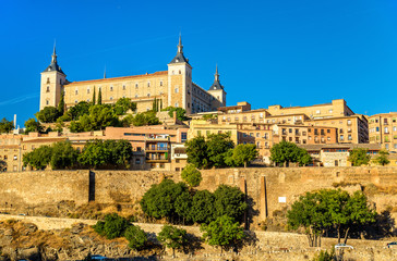 The Alcazar of Toledo, UNESCO heritage site in Spain
