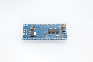 nano board on white background