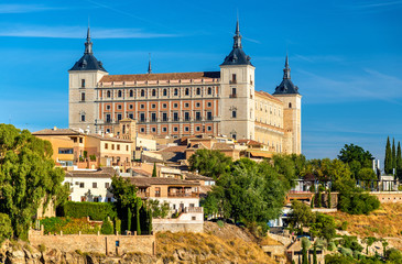 The Alcazar of Toledo, UNESCO heritage site in Spain