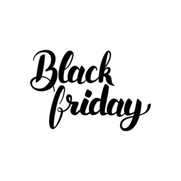 Black Friday Hand Drawn Lettering