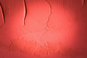 Close up of uneven wall background