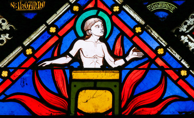 Stained Glass - Saint John the Evangelist