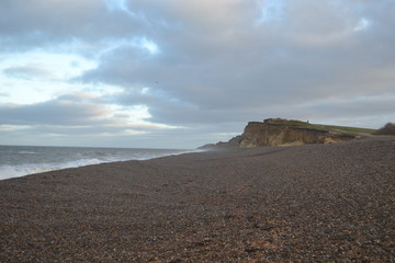norfolk coastline cliff