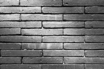 Brick wall texture or brick wall background. Closeup brick wall for design with copy space for text or image. Abstract brick wall detail.