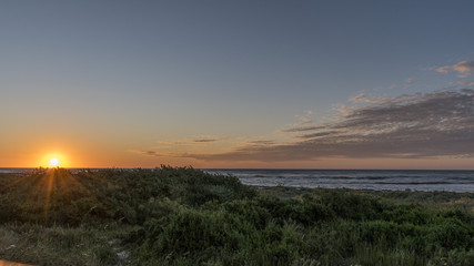 Heath and Indian Ocean Sunset