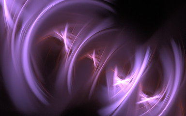 purple swirl fractal background