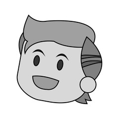 Kid cartoon icon. Childhood little people and person theme. Isolated design. Vector illustration
