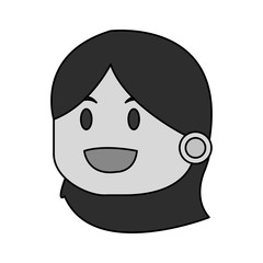Kid cartoon icon. Childhood little people and person theme. Isolated design. Vector illustration