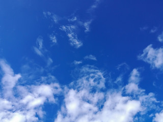 Fototapeta na wymiar Abstract Softly Cloud with Blue Sky