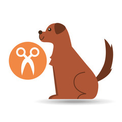 veterinary clinic concept gormming vector illustration eps 10