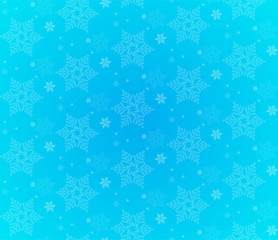 seamless Merry Christmas and New Year Background