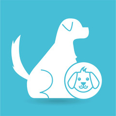 veterinary clinic concept dog character vector illustration eps 10