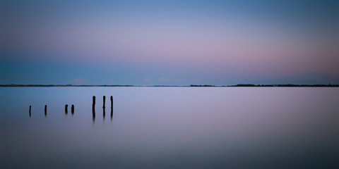 Fototapeta premium Sunset on the Lough