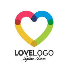 love vector logo
