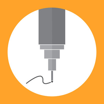 recommend clip art: Pen writing vector. eps 10