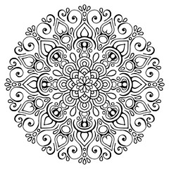 Vector indian Mandala