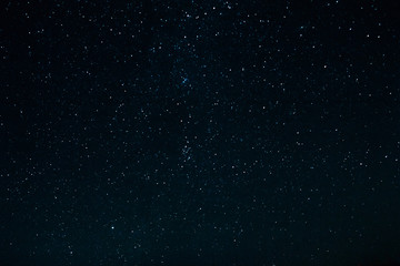 Beautiful night starry sky