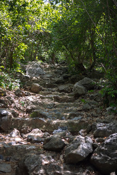 Rocky hill in Thailand.