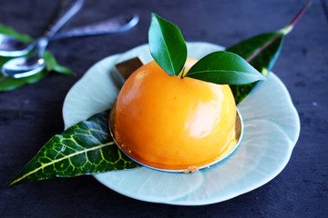Orange cake.