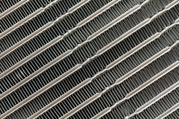 Car air conditioning condenser texture