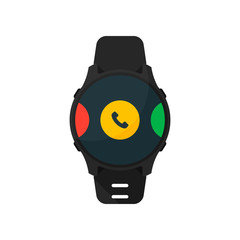 Smart Watch Call. Vector Icons