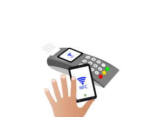 The NFC technology.The concept of mobile payments.Wireless payments using a mobile device