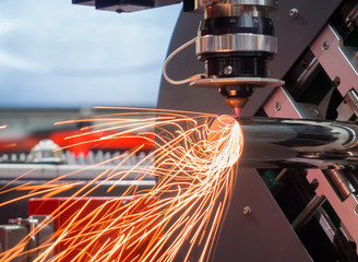 High precision CNC laser cutting metal sheet and metal pipe