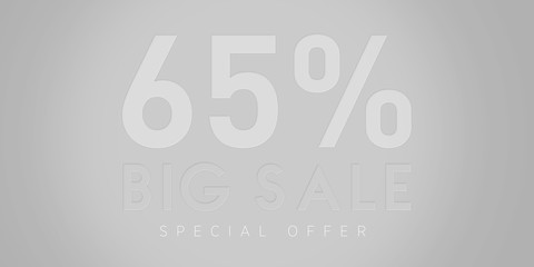 big sale special offer background