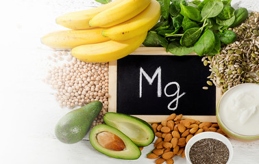 Products containing magnesium.