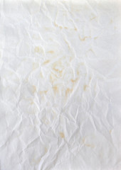 Abstract Background, Old Paper Page, Rumpled Texture