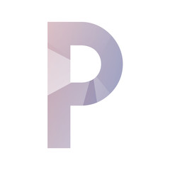 letter alphabet on the serenity background