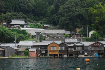 Naklejka premium Egan Landscape Kyoto Japan