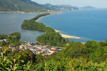 Fototapeta premium Amanohashidate View Land Japan
