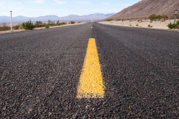 Death valley road