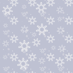 Ornament made of snowflakes.