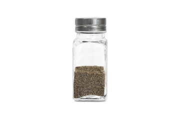 bottle with ground pepper