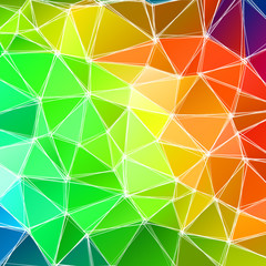 Colorful triangular abstract background. Trendy  illustration. 
