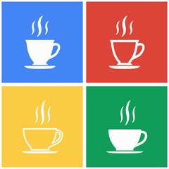 Tea icon set.