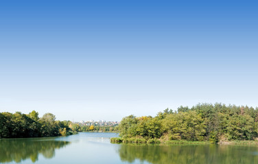 beautiful image of the rural landscape.