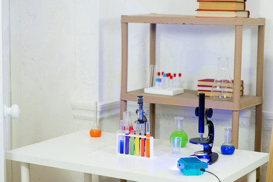 equipment for chemistry and science experiments