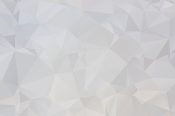 Abstract white polygonal background design templates or Light wh